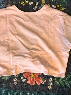 Spiritual Gangster XS  Light Pink Reversible Ballet Top